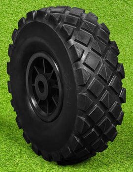 FORZA ALU110 Football Goal Replacement Wheel – Heavy-Duty 360° & Lever Wheels – Durable Micro-Cellular PU Tyre – UV Stabilised – 220kg Load Capacity – Suitable for All Surfaces