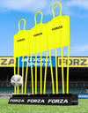 FORZA Football Mannequin Bases | Heavy-Duty Training Equipment for Free-Kick Practice & Passing Drills