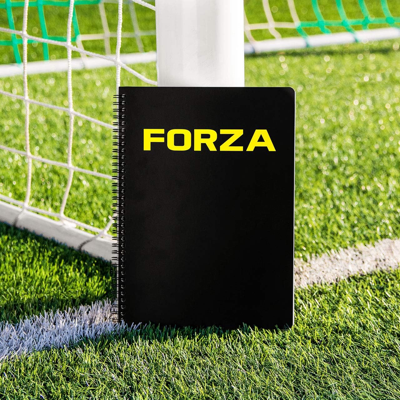 FORZA Football Coaching & Planner Notebook - A4/A5 Size Options | 100 Page Tactical Planner/Organiser | Coaches Tactic Folder | Matchday Football Tactics Board