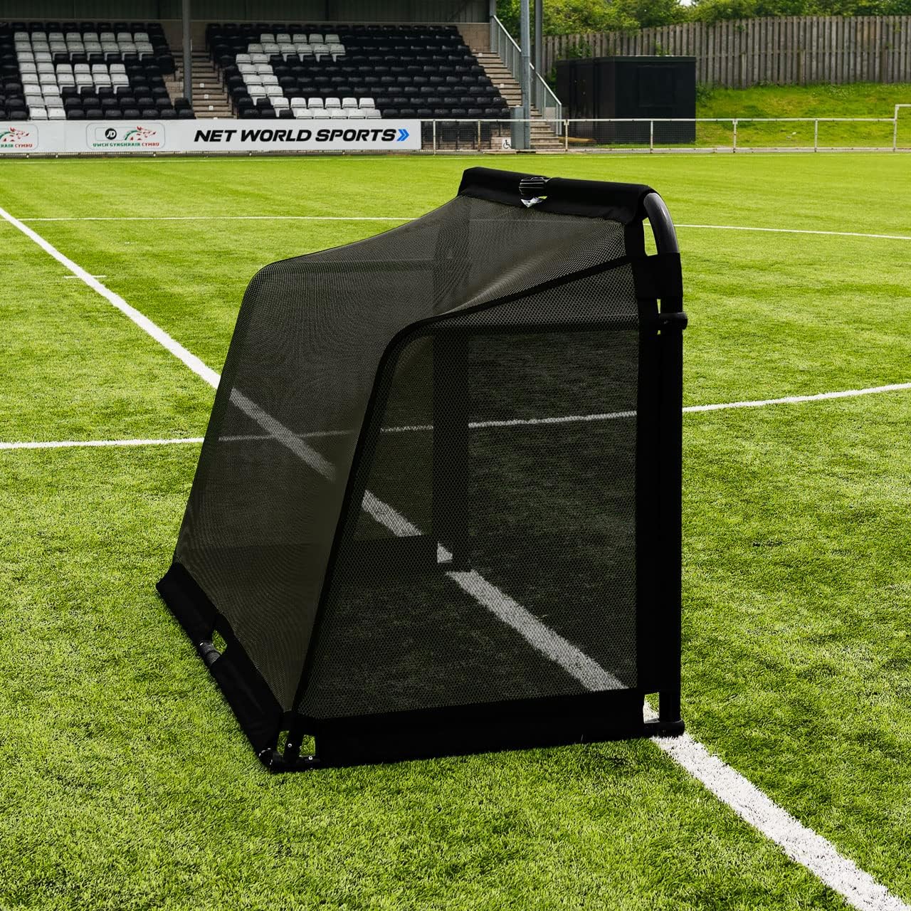 FORZA POD Goal - PRO ALU50 Folding Football Goal | Fold-Away & Freestanding Target Goals | Carry Bag Included - Multiple Sizes & Colours