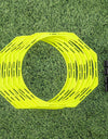 FORZA Agility Training Octa Rings [Pack of 6] | Football Training Equipment | Multi-Sport Agility Ring Set | Speed Training Equipment | Sports Equipment