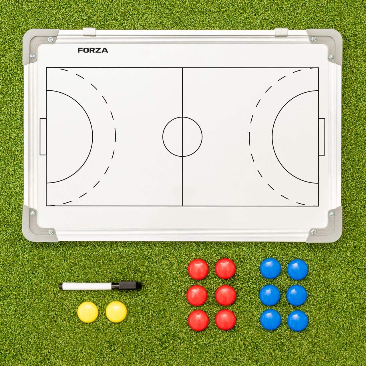 FORZA 45cm x 30cm Coaching Tactics Boards | 13 Sport Options | Double-Sided Design