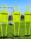 FORZA Free Kick Mannequin | 4ft Mini Football Mannequin - Perfect Training Aid for Football Drills [Pack of 1 or 3]