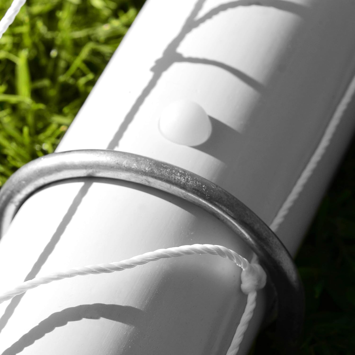 FORZA PVC Football Goal With Pro Target Sheet [6ftx 4ft] | Kids Training Equipment - Garden & Target Sheet | Premium PVC Locking - Weatherproof Design