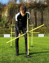 FORZA Adjustable Height Outdoor Hurdle Set 4ft & 5ft | Sports Exercise Equipment | Football Training Equipment | Speed & Agility Training Kit for Men, Women & Kids