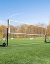 FORZA Pro Portable Football & Head Tennis Net - Adjustable Height, Reinforced Aluminium & Easy to Move