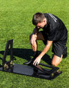 FORZA Football Rebound Board | Durable, Foldable Training Tool for Shooting & Passing Training Drills | Football Rebounder with Adjustable Angles - 3 Sizes