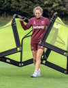 FORZA POD Goal - PRO ALU50 Folding Football Goal | Fold-Away & Freestanding Target Goals | Carry Bag Included - Multiple Sizes & Colours