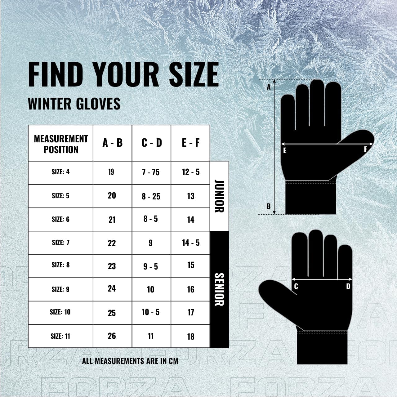 FORZA Winter Thermal Sports Grip+ Gloves – Insulated Fleece Lining, Hex Gel Grip, Water Resistant & Windproof – Sizes 4–11 – Ideal for Football, Rugby, Running & Outdoor Sports