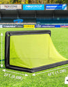FORZA POD Goal Lite | Lightweight ALU40 Portable Football Goal – Portable & Assembles in Seconds – Ideal for Training, Matches & Garden Play – 4ft, 5ft & 6ft Sizes