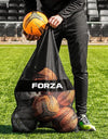FORZA Ball Carry Bag - 10 Ball Capacity | Durable and Lightweight Carrying Solution for Football, Basketball, Rugby & More