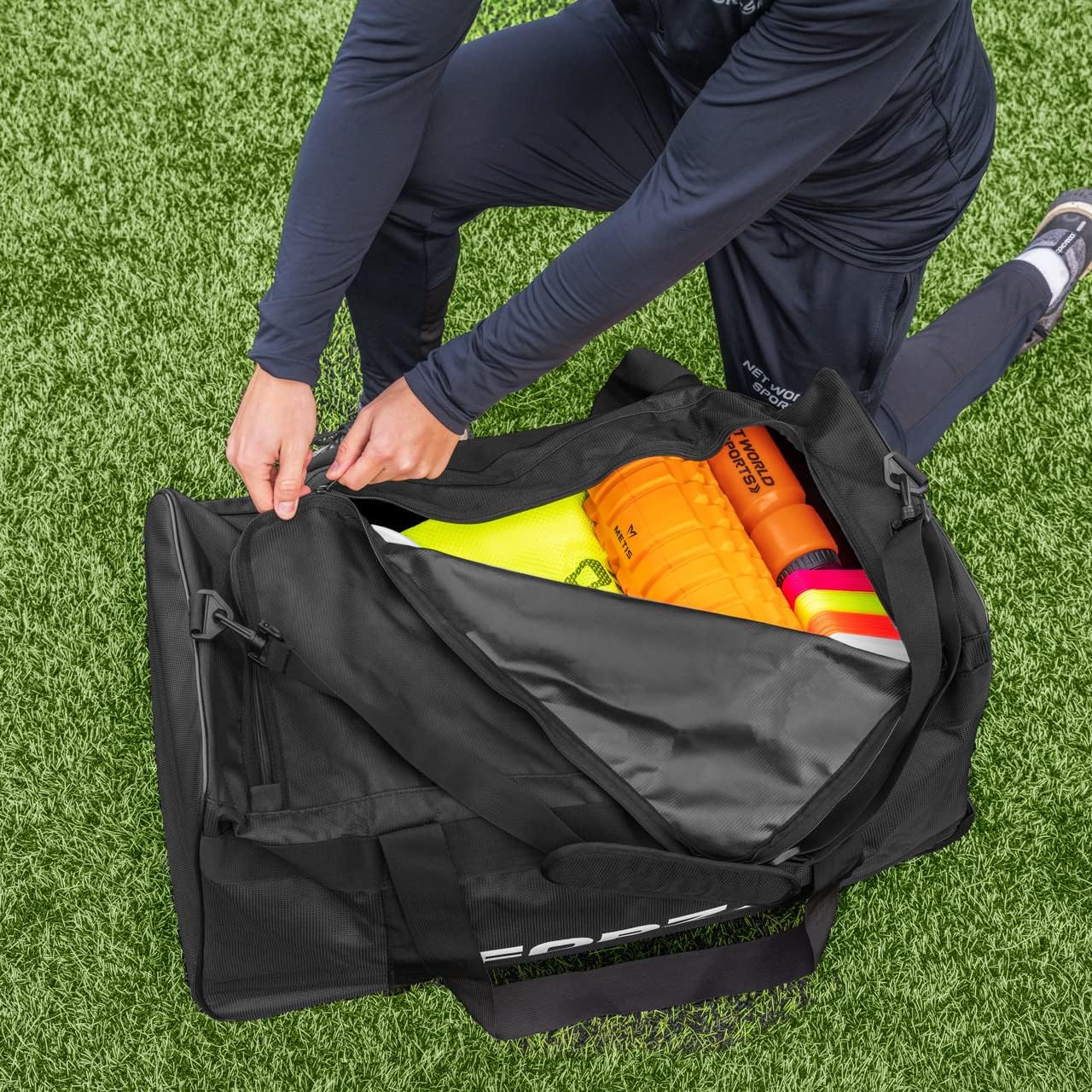 FORZA Wheeled Team Kit Bag - 115L Capacity Single Compartment