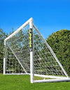 But de football FORZA 2,4 m x 1,2 m | PVC résistant toutes saisons, montage facile et rapide - Cible, ballon et sac de transport en option - Idéal pour les jardins et les clubs