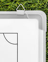 FORZA 90cm x 60cm Sport Coaching Board | 13 Sport Options | Double-Sided Dry Wipe Tactics Board – Includes Magnets, Pen & Eraser (Without Carry Bag, Football)