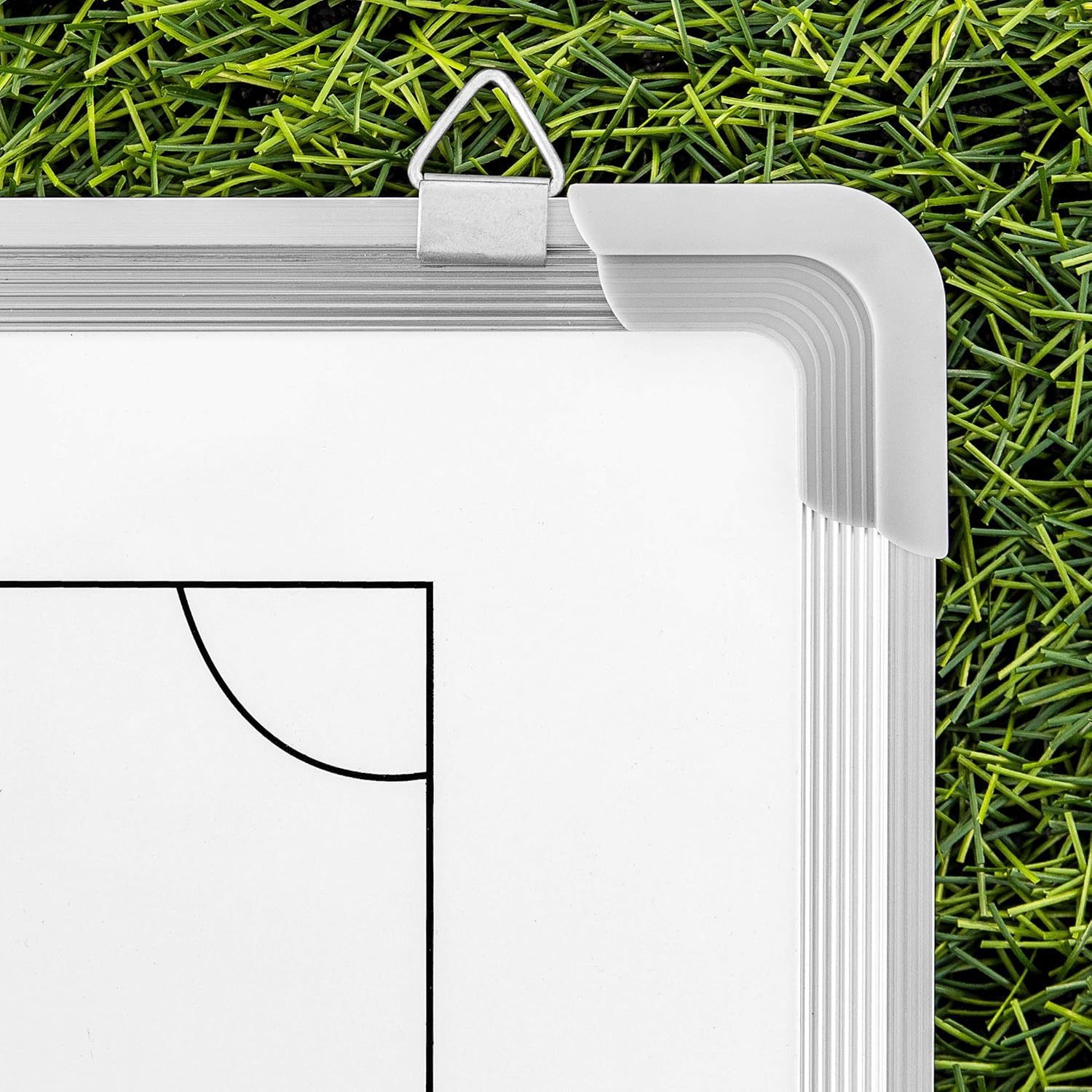 FORZA 90cm x 60cm Sport Coaching Board | 13 Sport Options | Double-Sided Dry Wipe Tactics Board – Includes Magnets, Pen & Eraser (Without Carry Bag, Football)