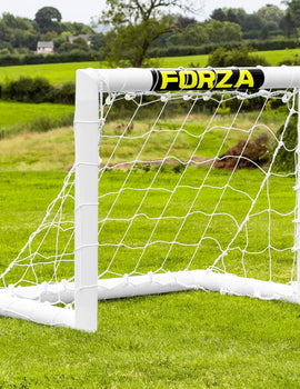 FORZA Mini Target Goal [3ft x 2.5ft] | Ultra-Durable & Weatherproof Kids Target Football Goal – Quick & Easy Assembly