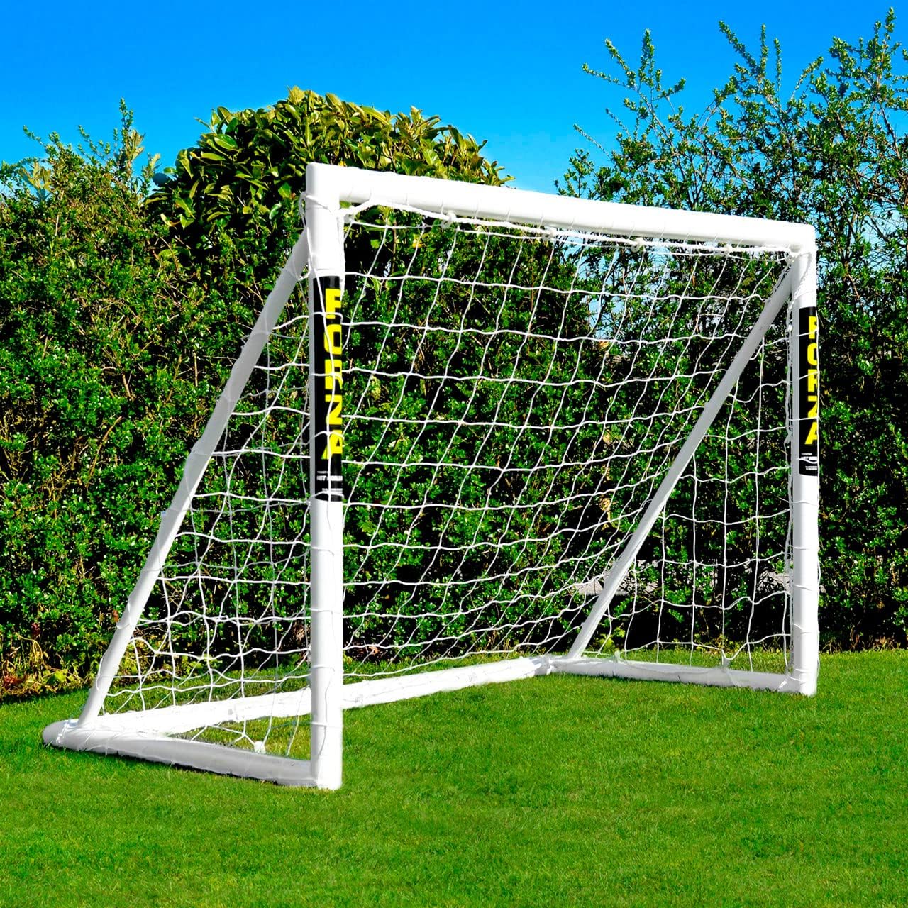 FORZA 6ft x 4ft Kids Football Goal | The UK’s Best Garden Goalposts - Optional Target Sheet, Football & Carry Bag - Lightweight, Weatherproof & Easy to Assemble
