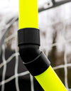 FORZA Football Goal Top Bins – Pack of 1, 2 or 4 | Premium Football Training Equipment - Football Goal Corner Target | Fluro Yellow Goal Target For All Football Goals