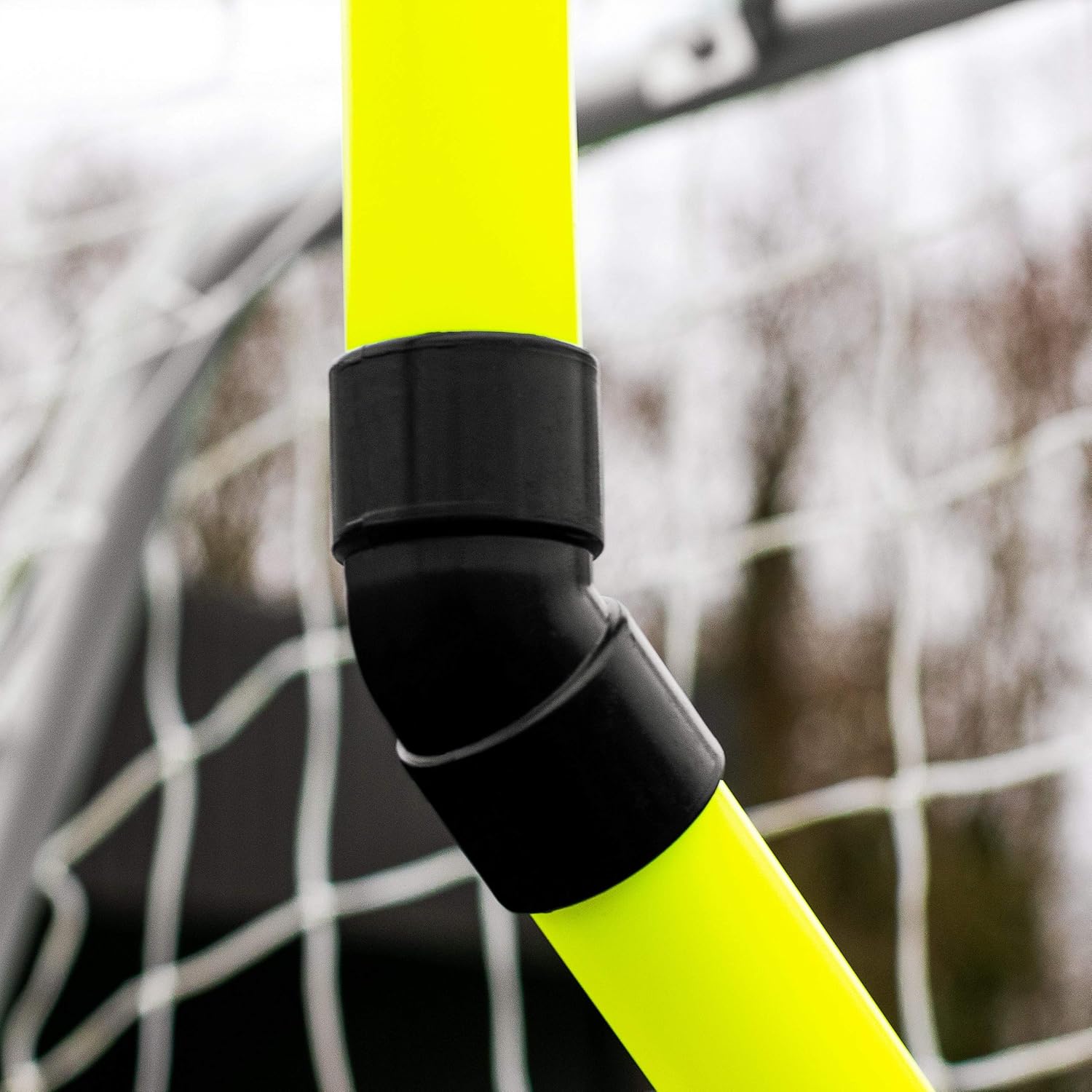 FORZA Football Goal Top Bins – Pack of 1, 2 or 4 | Premium Football Training Equipment - Football Goal Corner Target | Fluro Yellow Goal Target For All Football Goals