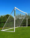 FORZA 12ft x 6ft Football Goal | All Weather uPVC Garden Goals with Quick and Easy Assembly - Optional Training Football, Target Sheet & Carry Bag