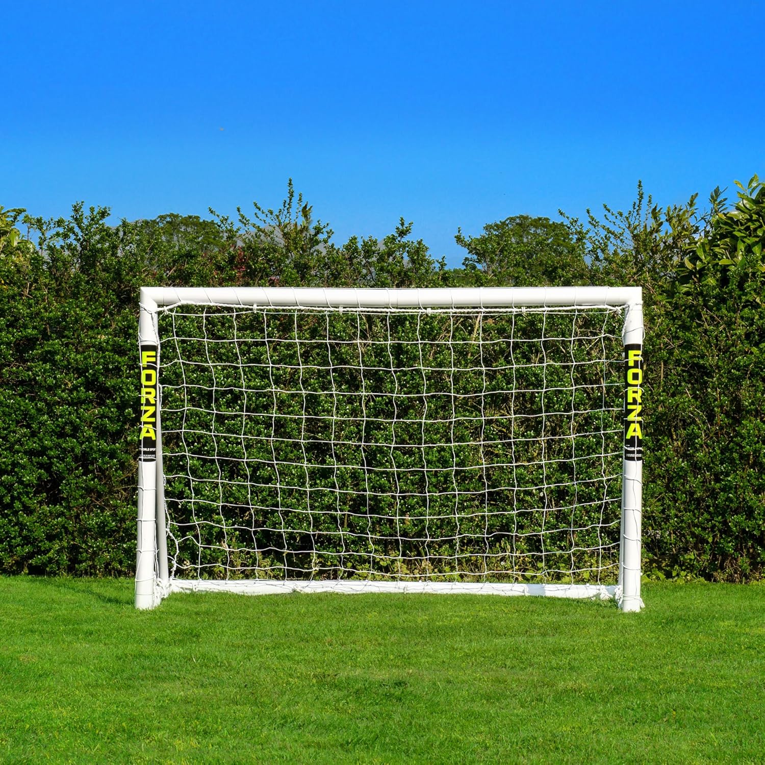 FORZA 6ft x 4ft Kids Football Goal | The UK’s Best Garden Goalposts - Optional Target Sheet, Football & Carry Bag - Lightweight, Weatherproof & Easy to Assemble