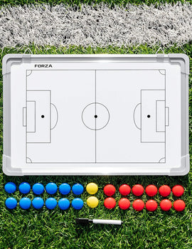 FORZA 45cm x 30cm Coaching Tactics Boards | 13 Sport Options | Double-Sided Design