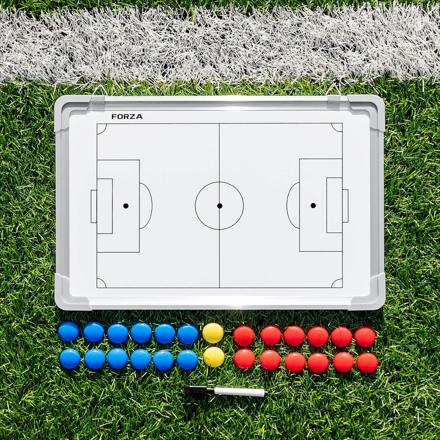 FORZA 45cm x 30cm Coaching Tactics Boards | 13 Sport Options | Double-Sided Design