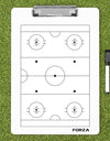 FORZA Coaching Clipboard | 13 Sports Available | Wipe Clean Tactic Board