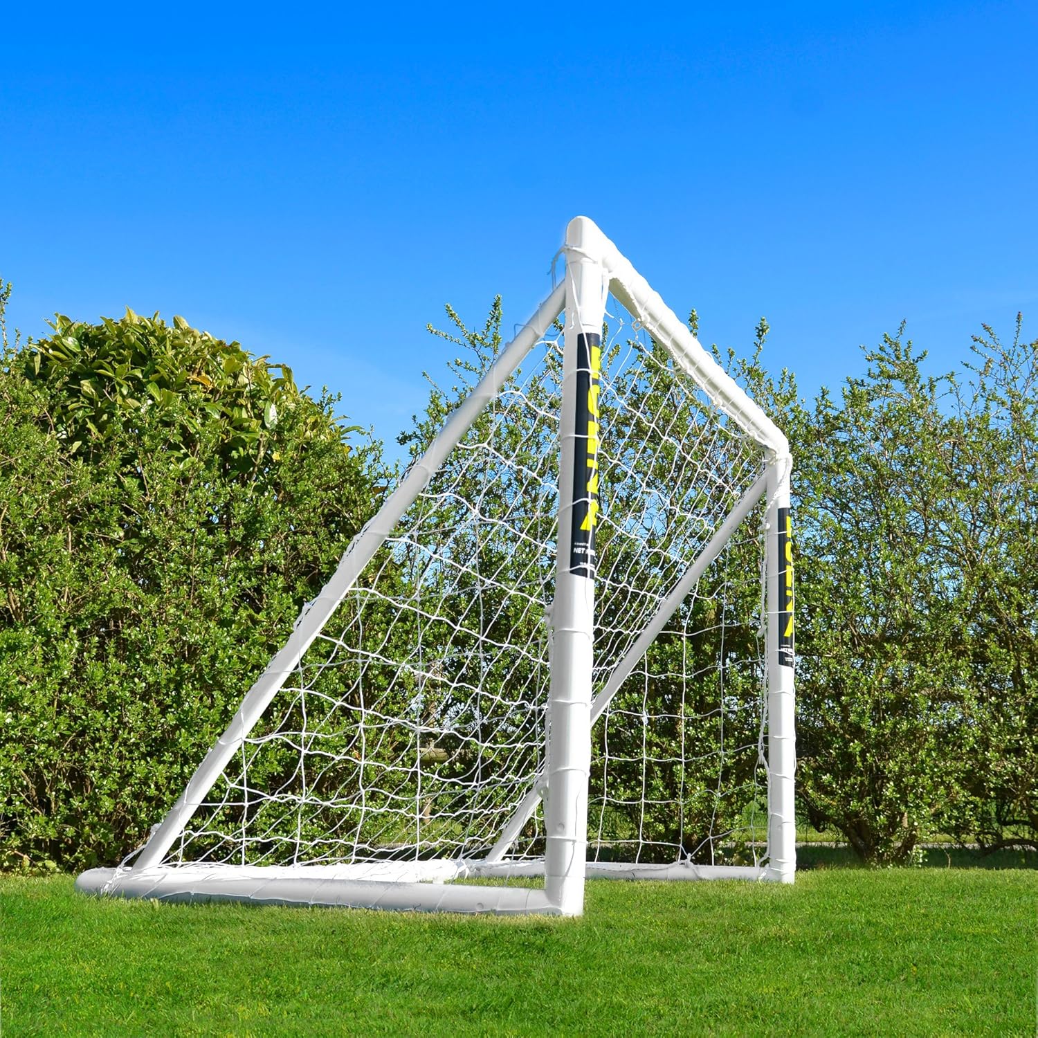 FORZA 6ft x 4ft Kids Football Goal | The UK’s Best Garden Goalposts - Optional Target Sheet, Football & Carry Bag - Lightweight, Weatherproof & Easy to Assemble