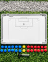 FORZA 45cm x 30cm Coaching Tactics Boards | 13 Sport Options | Double-Sided Design