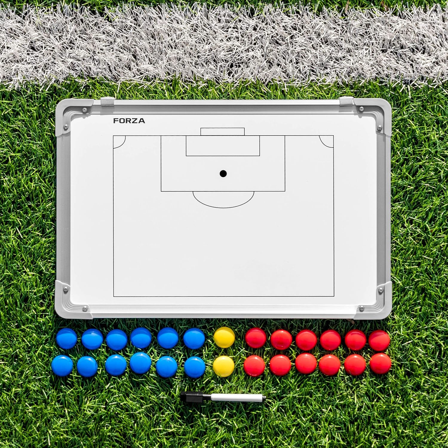 FORZA 45cm x 30cm Coaching Tactics Boards | 13 Sport Options | Double-Sided Design