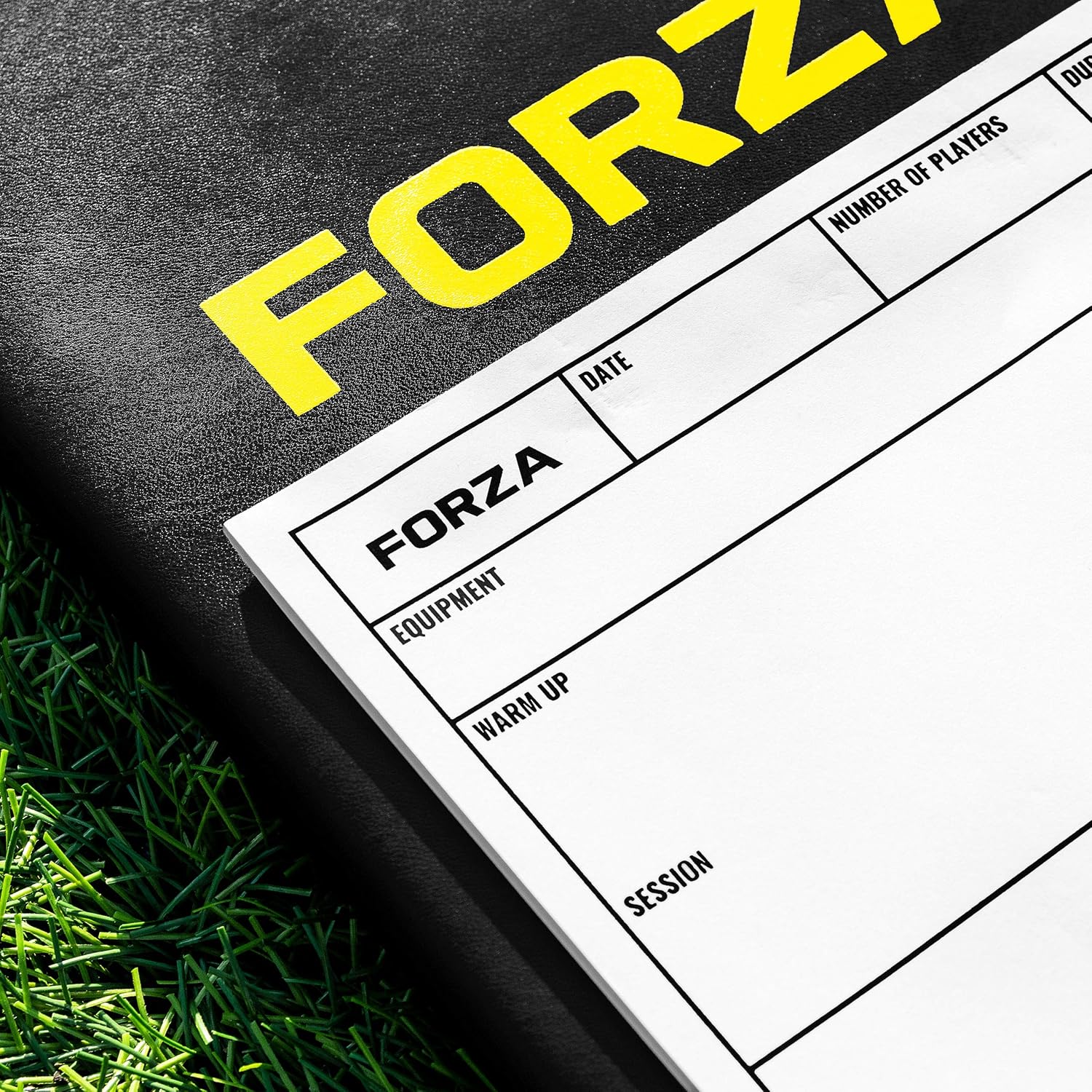 FORZA A4 Sports Coaching Folder [13 Sport Options] | Durable PU Coach's Board with Dry-Wipe Whiteboard, Match Planner, and Magnetic Markers – Ideal for Football, Rugby, Netball, Basketball & More