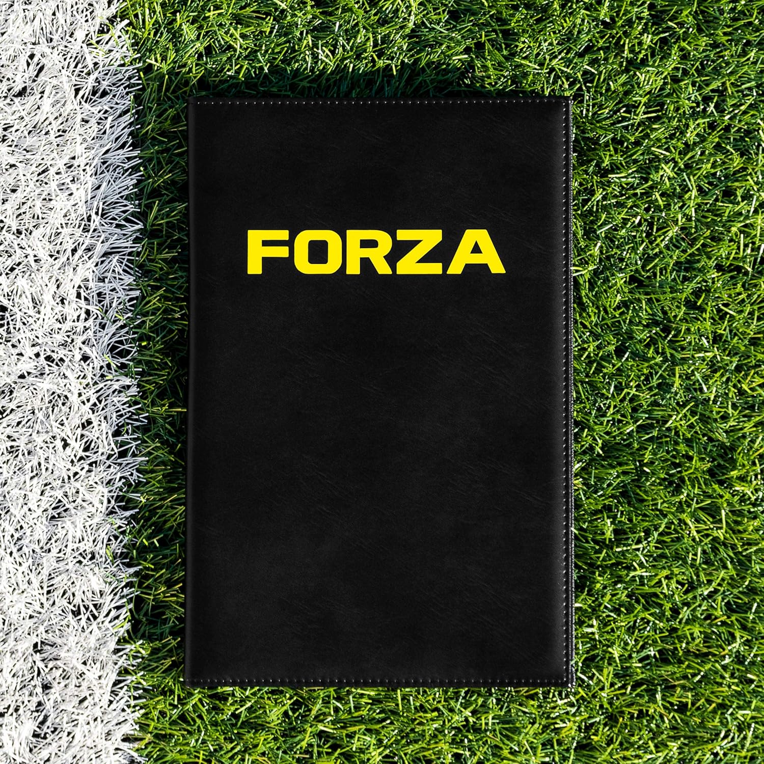 FORZA A4 Sports Coaching Folder [13 Sport Options] | Durable PU Coach's Board with Dry-Wipe Whiteboard, Match Planner, and Magnetic Markers – Ideal for Football, Rugby, Netball, Basketball & More