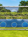 FORZA Football Goal Target Sheets - Shooting Practice Aid | Easily Attached + Detached | Perfect Your Strike! | [9 Size Options] - GOAL NOT INCLUDED