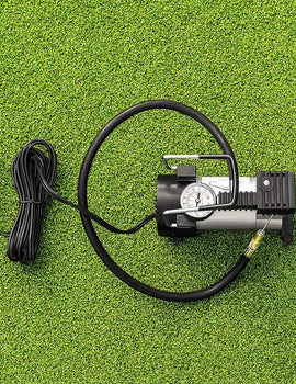 FORZA 12V Electric Ball Pump | High-Performance Portable Air Compressor with PSI & Bar Display for Footballs & Sports Balls